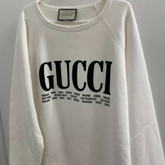 White Gucci Sweater - Picture 1 of 3